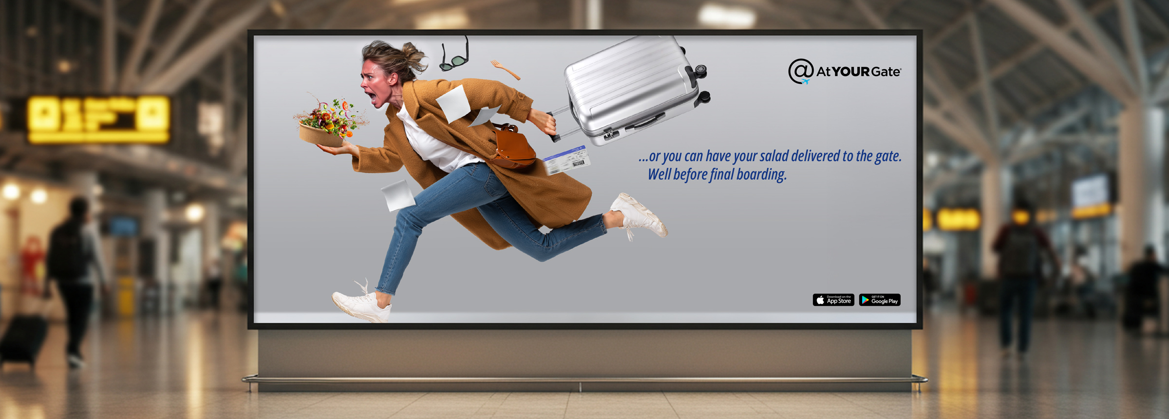 At The Gate Airport Ad